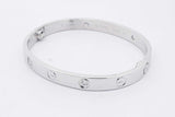 Cartier 18k White Gold Love Bracelet With Diamonds 29.2g Size 16 Eb0226rrxzsa