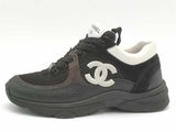 Chanel Cc Logo Sneakers Black Aa1026oorsa