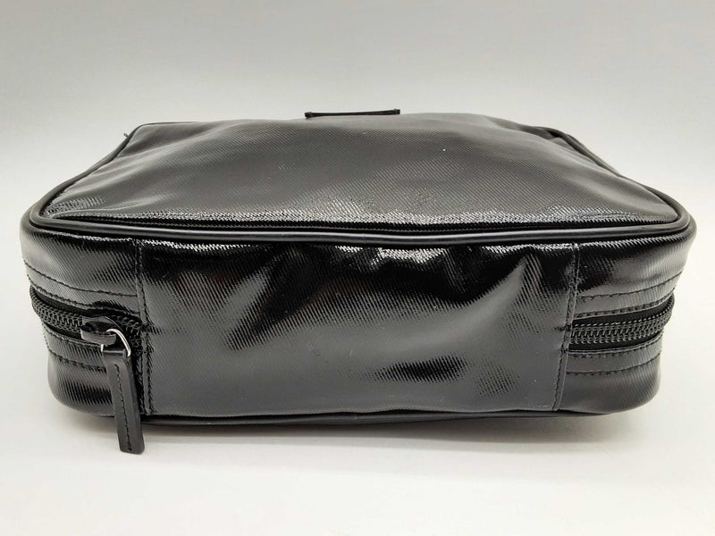 Gucci Black Patent Leather Toiletry Bag Do1124cxde