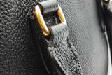 Alexander Mcqueen Black Leather Satchel Bag Eb1026oxzde