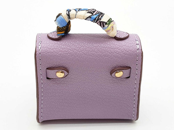 Lilac Purple Doll Mini Bag Charm Do0725cde