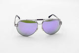 Versace Mod. 2160 Medusa Mirrored Aviator Sunglasses Eb1024rxdu