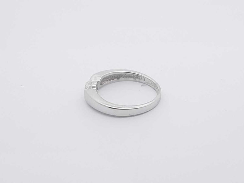 0.20ctw 14k White Gold 2.7 Grams Ring Size 6 Sd0725lpzsa