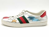 Gucci New Aces Low Top Multi-color Shoes Size 12 Aa0726lzxsa