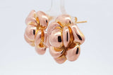18k Gold Flower Stud Earrings 2.8 Grams Eb0826oorsa