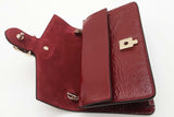 Gucci Mini Dionysus Red Crinkled Patent Leather Crossbody Eb0326pxzde