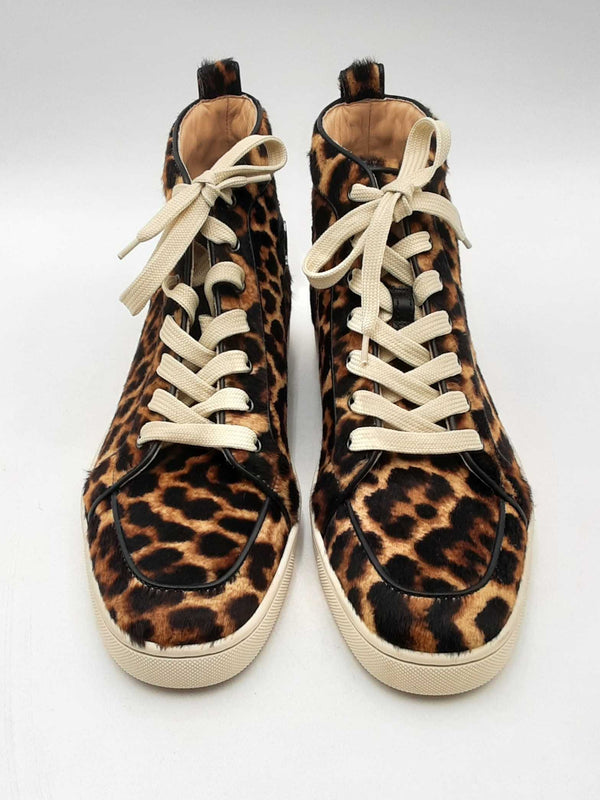 Christian Louboutin Pony Hair Leopard Print Rantus Orlato Sneakers Eb0325orxsa