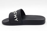 Givenchy Logo Black Slides Size 35 Eb1025wxdu