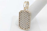 10k Yellow Gold Diamond Pendant 6.3 Grams Eb1026rxzsa