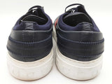 Salvatore Ferragamo Notion 2 Blue Red Leather Shoes Size F 9 M Do0525lxzde
