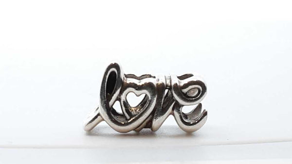 Pandora .925 Silver 1.9g Handwritten Love Charm Lh1025lxde