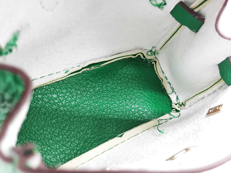 Green Mini Bag Charm Do0725ide