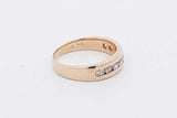 0.18cttw Diamond Ring In 14k Yellow Gold 3 Grams Size 5 Eb0426lorsa