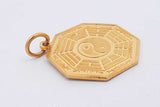 24k Yellow Gold Yin & Yang Pendant 11.4 Grams Eb0326lprxsa