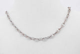 14k White Gold Mariner Link Chain Necklace 2.4 Grams 18.5 Inch Eb0826lorsa