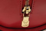 Louis Vuitton Epi Castillan Red Leather Soufflot Eb1225ocrdu