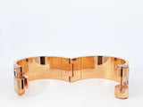 Hermès Balades Equestres 22mm Hinged Enamel Bangle Bracelet 6 Inch Fw0326oxzdu