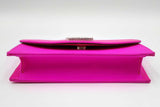 Christian Louboutin Loubi54 Holly Pink Satin Shoulder Bag Eb0624ixzdu