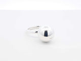 Tiffany & Co. Hardwear Ball Ring In Sterling Silver 4.8 Gram Size 4.5 Fw1026crdu