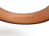 Louis Vuitton Brown Monogram Vernis Patent Leather Bracelet 6.25 In Do1025crde