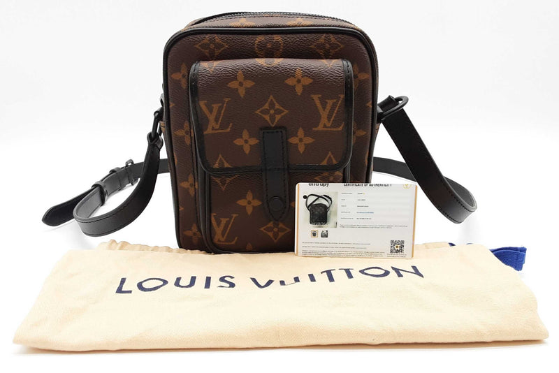 Louis Vuitton Monogram Macassar Christopher Wearable Wallet Sd0625crxde