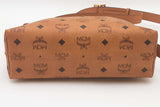 Mcm Aren Hobo Shoulder Bag In Cognac Visetos Eb0626oxzsa