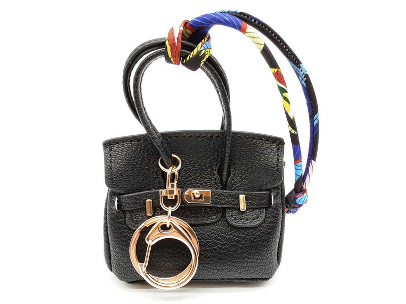 Black Doggie Bag Holder Mini Bag Charm Do0824cde