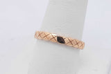 Chanel 18k Yellow Gold Coco Crush Ring 4.4 Grams Size 58 Eb0626sxzsa