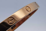 Cartier 18k Yellow Gold Love Bracelet 36.5 Grams Size 19 Eb0826pxxzde