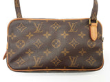 Louis Vuitton Marly Bandouliere Brown Monogram Crossbody Bag Do0425crxde