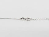 0.7 Dwt Lab Grown Diamond 3.5 Grams Necklace & Earring Ensemble Sterling Silver Jg1225esmia
