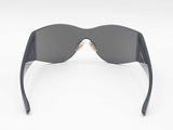 Balenciaga Oversized Studded Shield Sunglasses In Grey Crystal Fw1026lxzdu