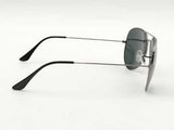 Ray-ban Rb3026 Aviator Large Metal Ii Black Sunglasses With Case Aa0726crsa