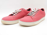 Lanvin Dbb1 Salmon Leather Sneakers Size 11 Sd1225lzxde