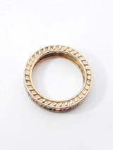 Rainbow Sapphire Eternity Band In 14k Yellow Gold 6 Grams Size 9 Fw1025lerdu