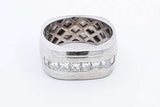 Approx. 1.52ctw Diamond Ring In 14k White Gold 13.3 Grams Size 11 Eb1224lxxzsa