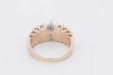 1.65cttw Diamond Ring In 14k Yellow Gold 8.4 Grams Size 8 Eb0326erxsa