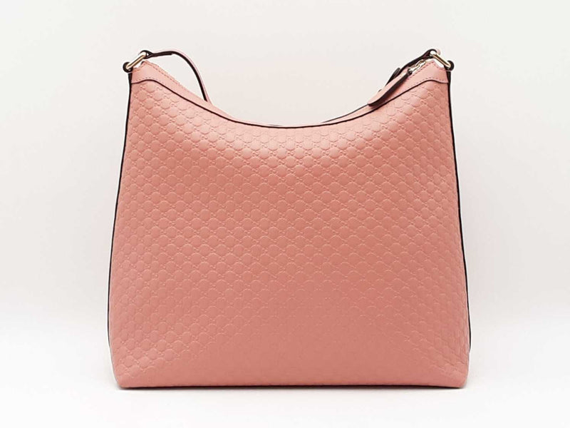 Gucci Margaux Shoulder Bag In Pink Microguccissima Leather Fw0725przdu