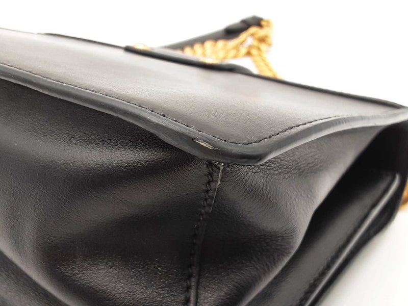 Prada Animalier Cahier Crossbody In Black Leather Fw0625izxdu