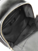 Coach Large Charlie Backpack In Signature Coated Canvas & Black Leather Fw0326cxdu