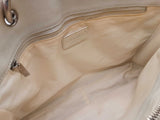 Chanel White Quilted Caviar Leather Shopping Tote Bag Do0725lcxzde