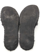 Christian Dior Raffia Embroidered Dway Mules Size 7.5 Eb0925sxdu