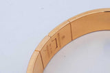 Hermes Balades Equestres Printed Enamel Hinged Bangle Bracelet 40.4g Eb0726oorde