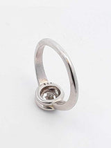0.50 Cttw Diamond & 950 Platinum Ring 3.5 Grams Size 2.75 Fw1224sxzdu