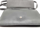 Gucci Black Leather Interlocking G Icon Wallet On Strap Sd0626lrzde