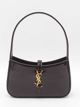 Yves Saint Laurent Le 5 À 7 Hobo Bag In Chocolate Patent Leather Fw0426pzxdu