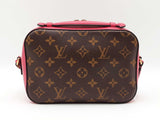 Louis Vuitton Saintonge Bag In Monogram Canvas & Freesia Leather Fw0226ixzdu