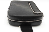 Gucci Embossed Black Leather Sling Bag Eb0326prxsa