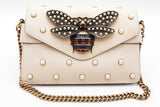 Gucci Broadway Pearly Bee Shoulder Bag Eb0926ixzde