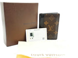 Louis Vuitton Monogram Pocket Organizer Brown Wallet Aa0726lorsa